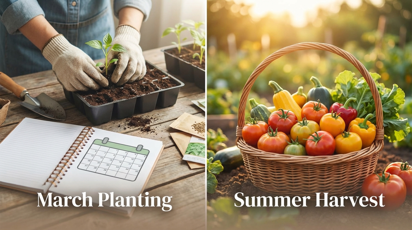 Why Your March Planting Guide Determines Summer Harvest Success