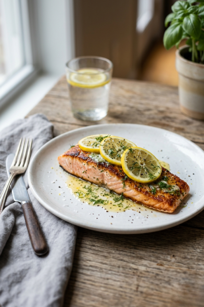 Lemon Garlic Butter Salmon