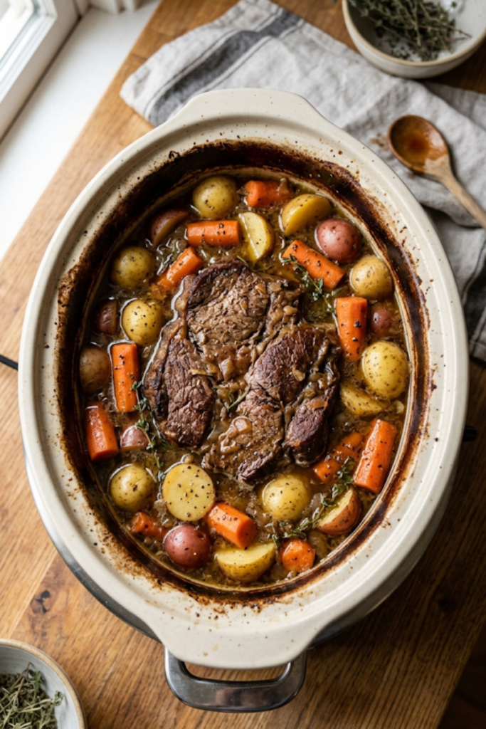 Classic Beef Pot Roast with Root Vegetables
