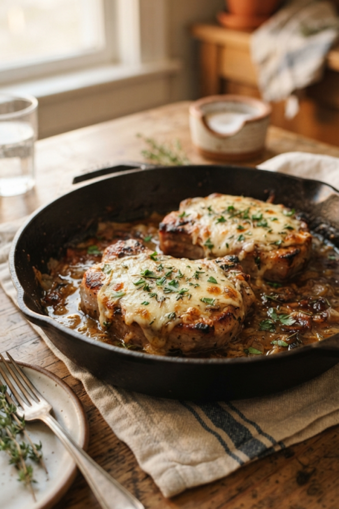 Garlic Parmesan Pork Chops