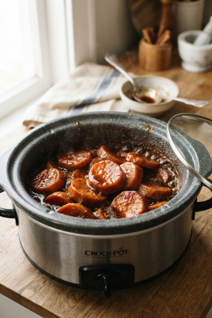 Slow Cooker Candied Yams