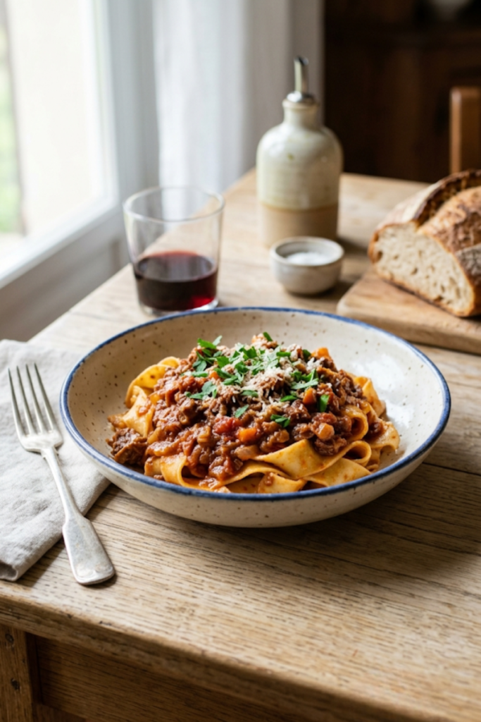 Red Wine Beef Ragu