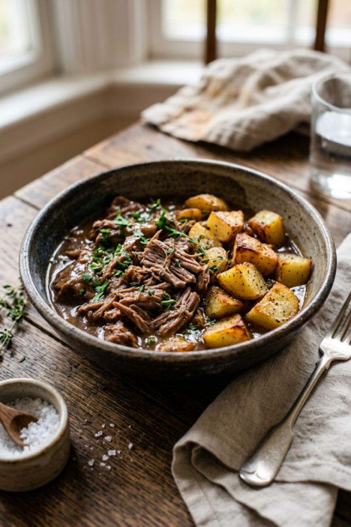 Red Wine Braised Lamb Shoulder
