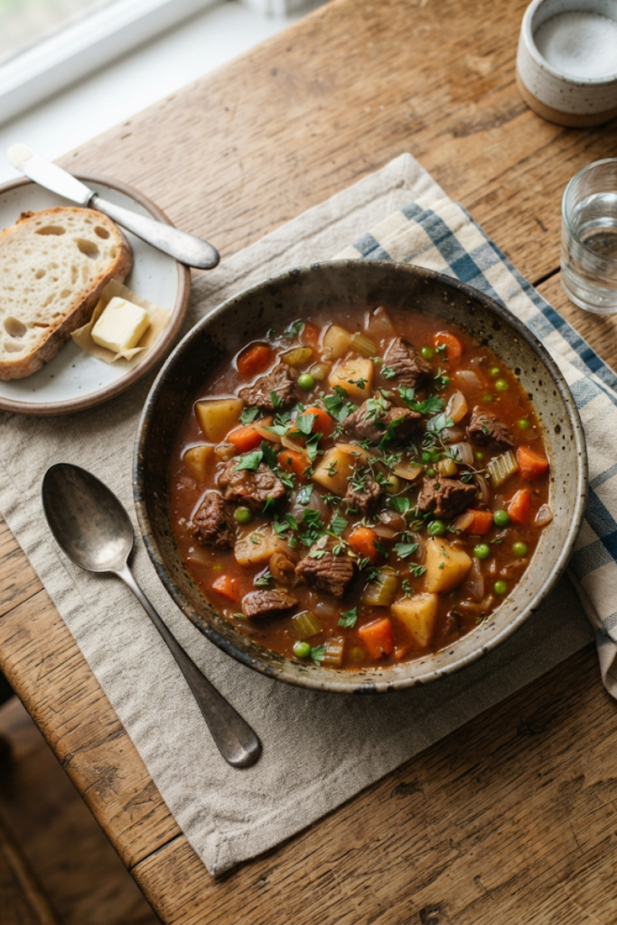 Paprika Beef and Veggie Casserole