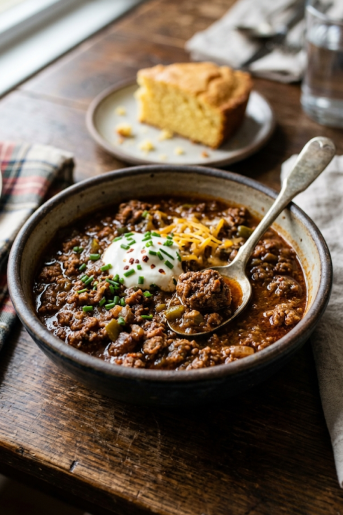 Smoky Beanless Tailgate Chili