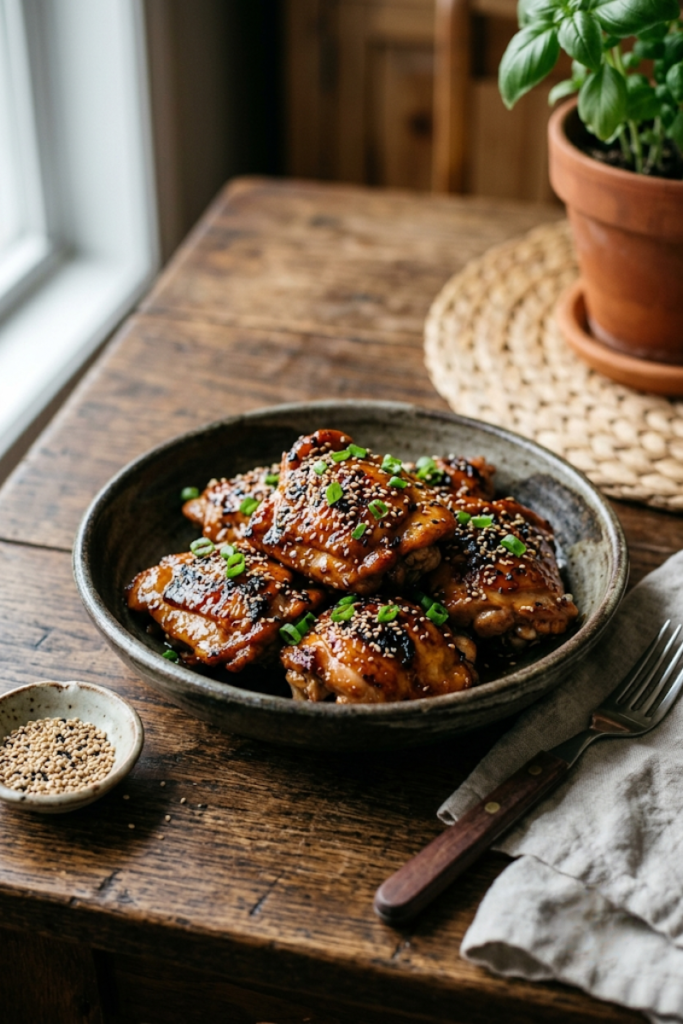 Tangy Apricot Glazed Chicken