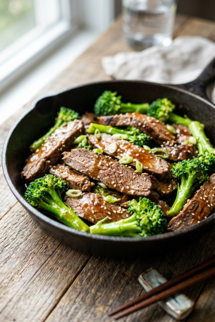 Beef and Broccoli Stir Fry
