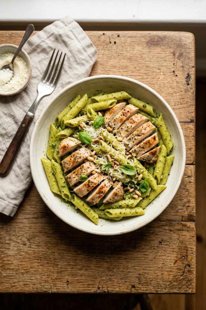 Pesto Chicken Pasta