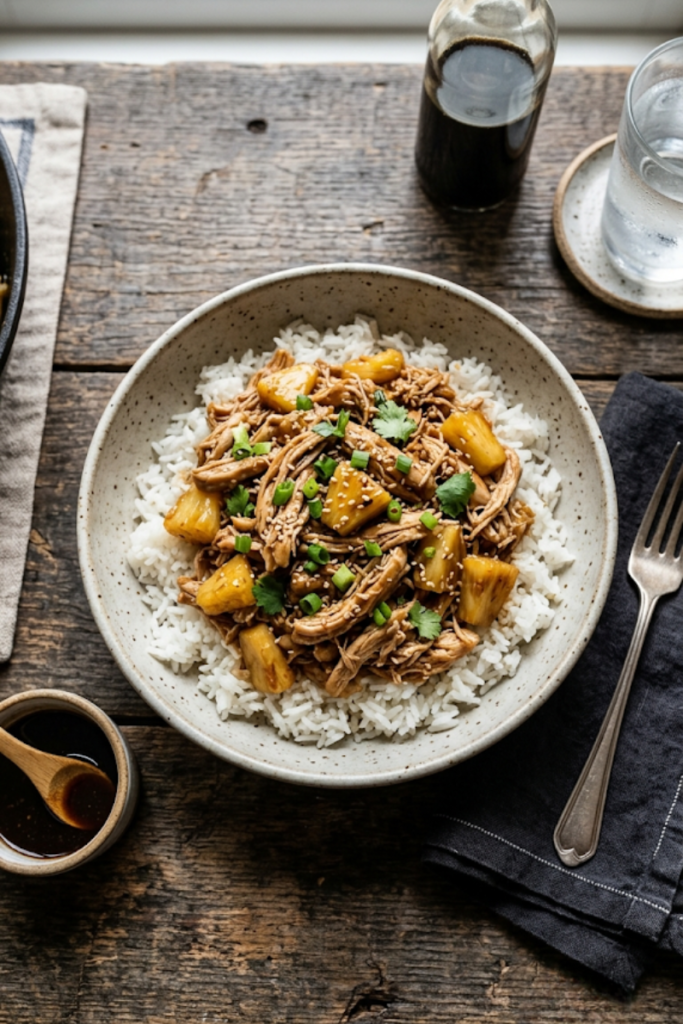 Sweet and Savory Hawaiian Chicken
