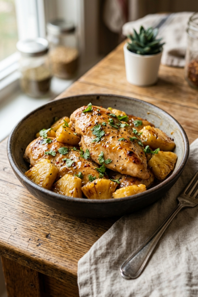 Savory Pineapple Chicken