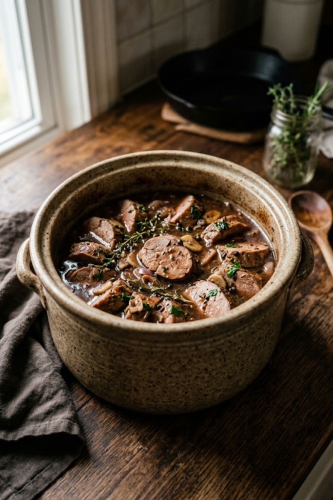 Pork Tenderloin Marsala