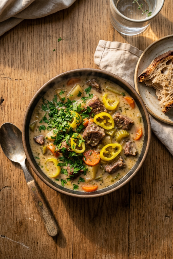 Creamy Mississippi Beef Stew