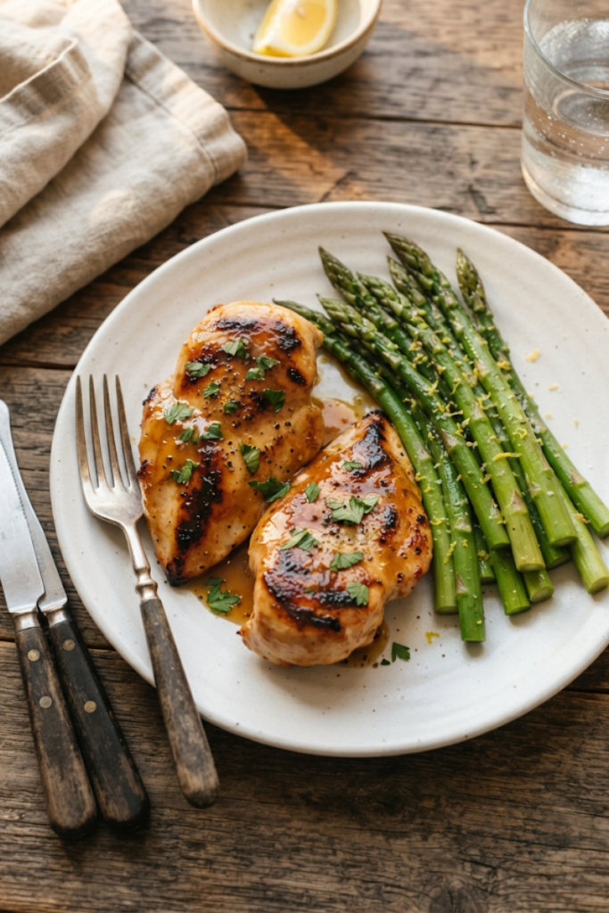 Slow Cooker Honey Mustard Chicken