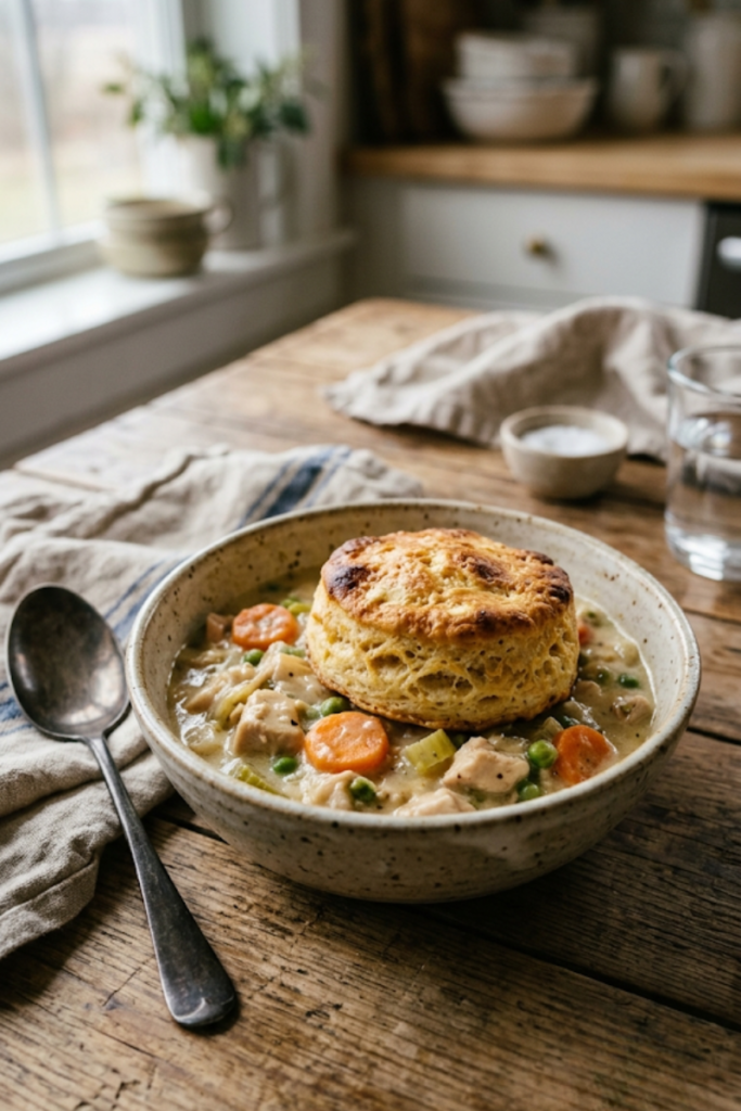 Chicken Pot Pie Casserole