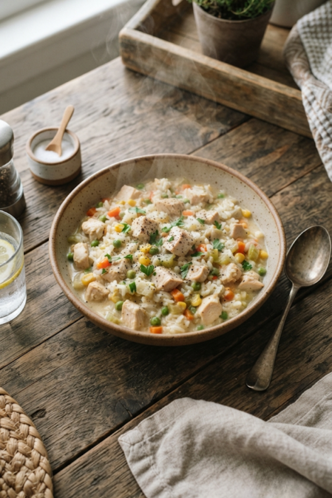 Classic Chicken and Rice Bake