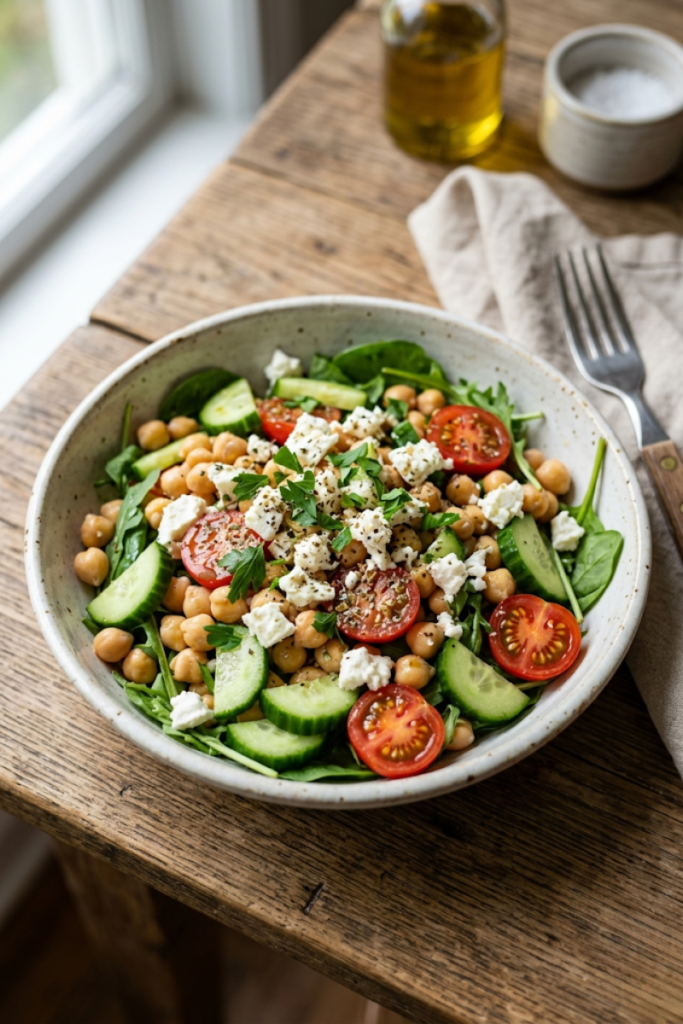 Mediterranean Chickpea Salad
