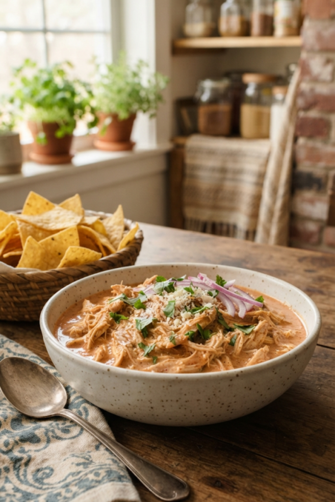 Tangy Cream Cheese Salsa Chicken