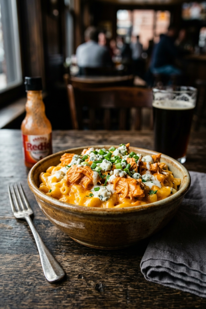 Buffalo Chicken Mac and Cheese