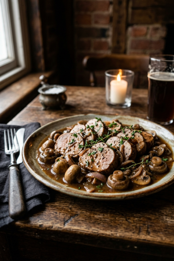Mushroom Shallot Marsala