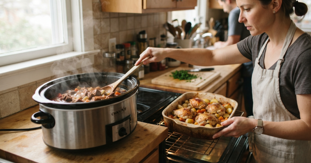 16 Crockpot vs Oven Dinners That Save You Hours