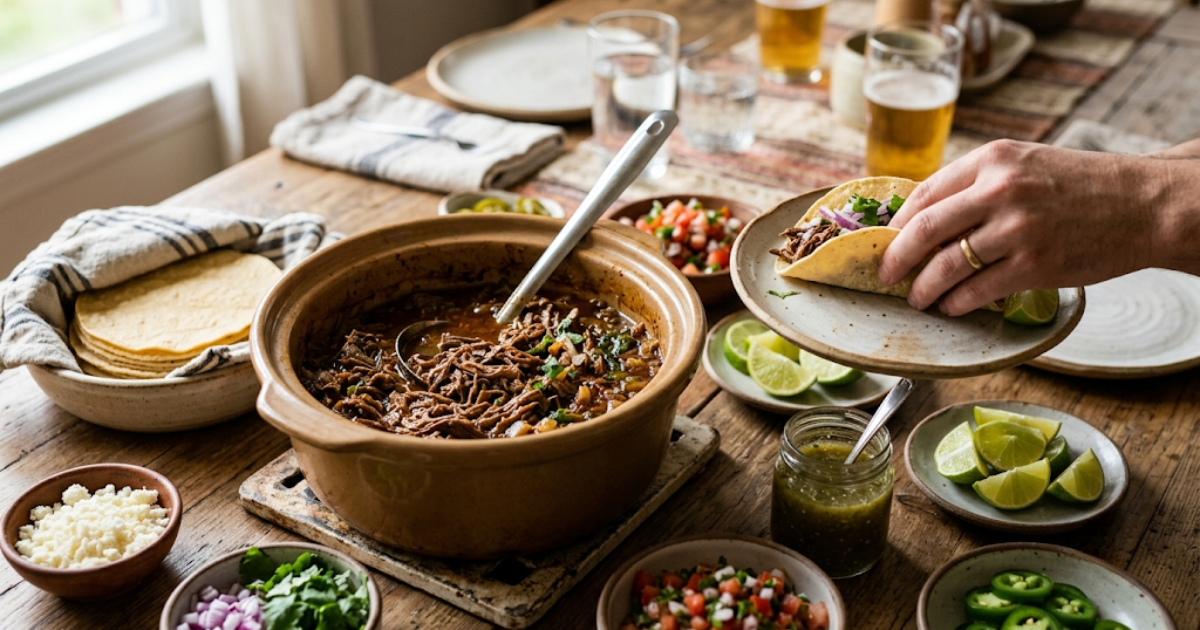 20 Crockpot Mexican Recipes for Taco Night